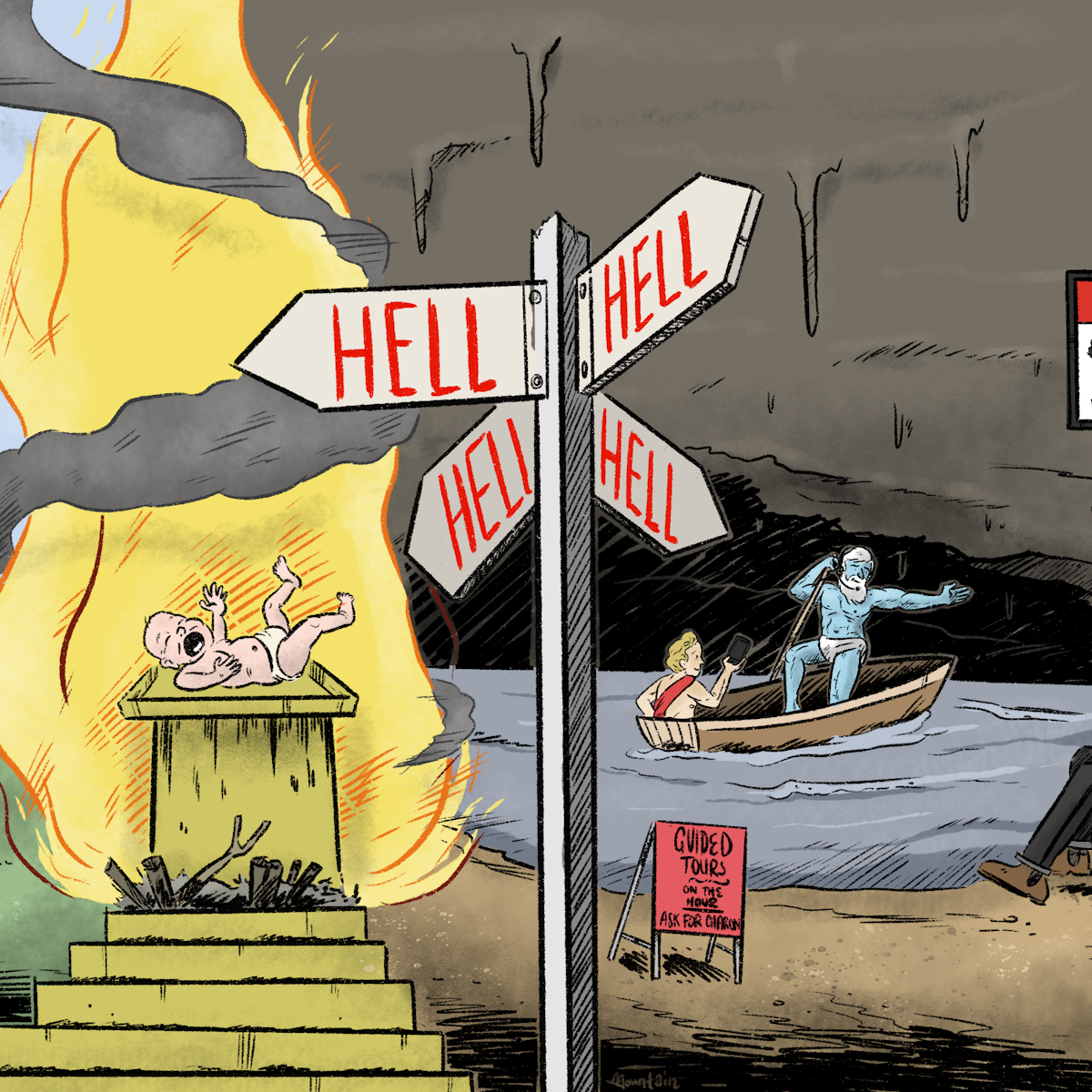 What is hell, exactly? We might joke it's other people, but the Bible has a  more complicated answer