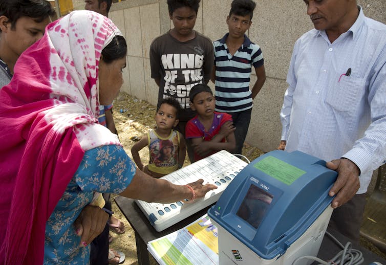 How the world's largest democracy casts its ballots