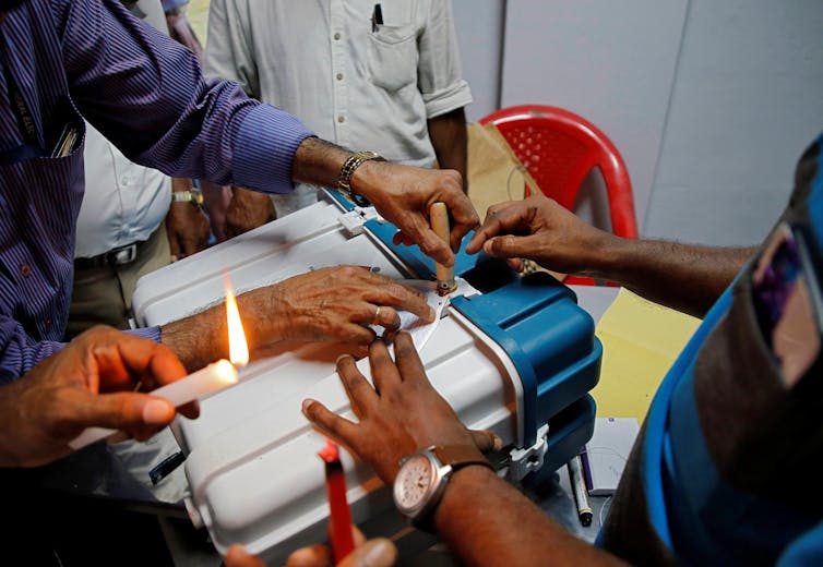 How the world's largest democracy casts its ballots