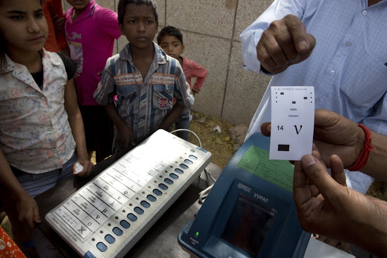 How the world's largest democracy casts its ballots