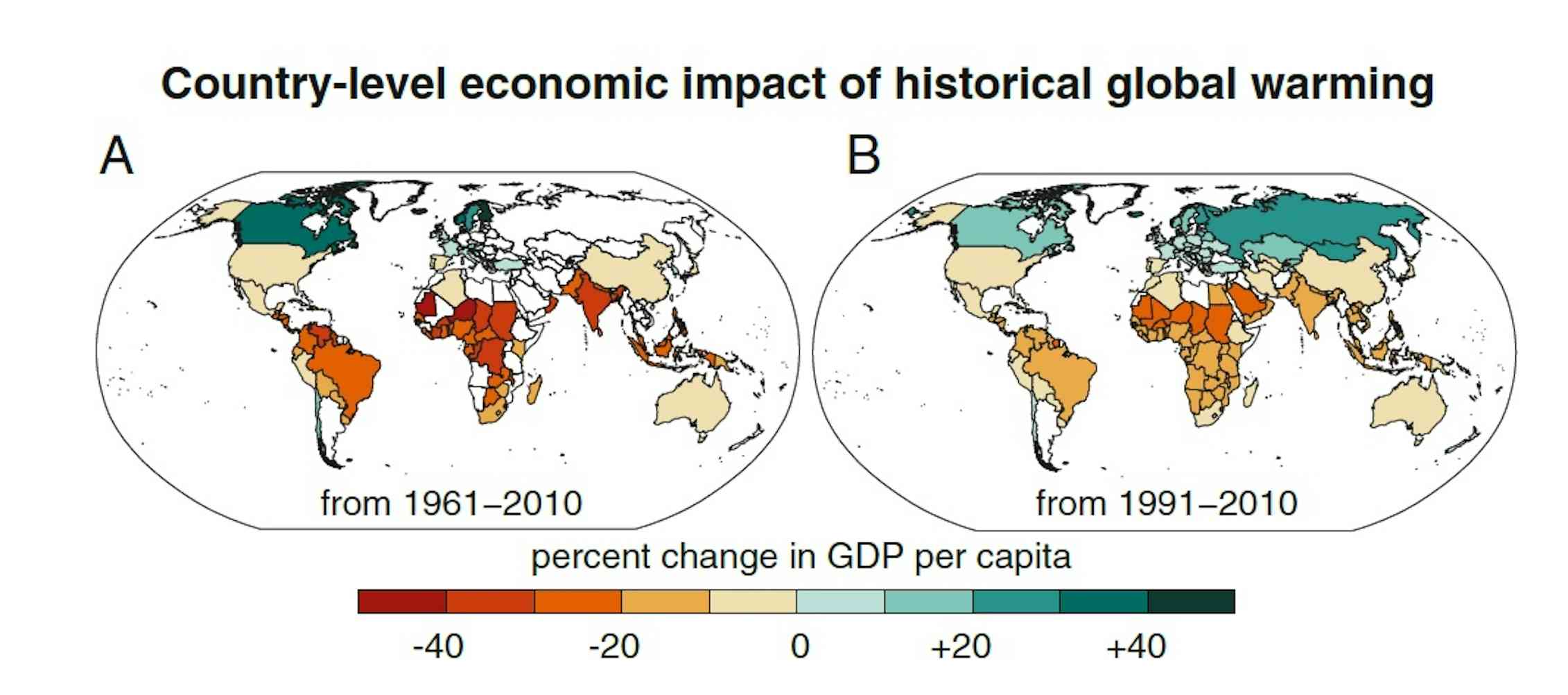 Global Inequality Is 25 Higher Than It Would Have Been In A Climate