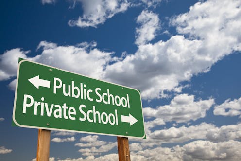 Public schools actually outperform private schools, and with less money