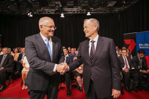 Morrison and Shorten take aim at one another in leaders' debate: experts respond