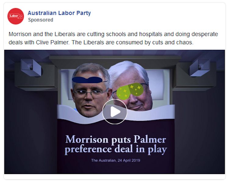 Facebook videos, targeted texts and Clive Palmer memes: how digital advertising is shaping this election campaign