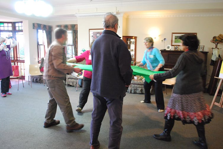 Creative arts therapies can help people with dementia socialise and express their grief