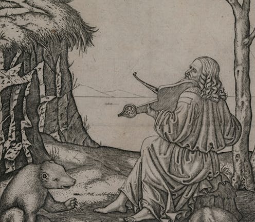 Leonardo Da Vinci Portrait Of The Artist As A Musician Is