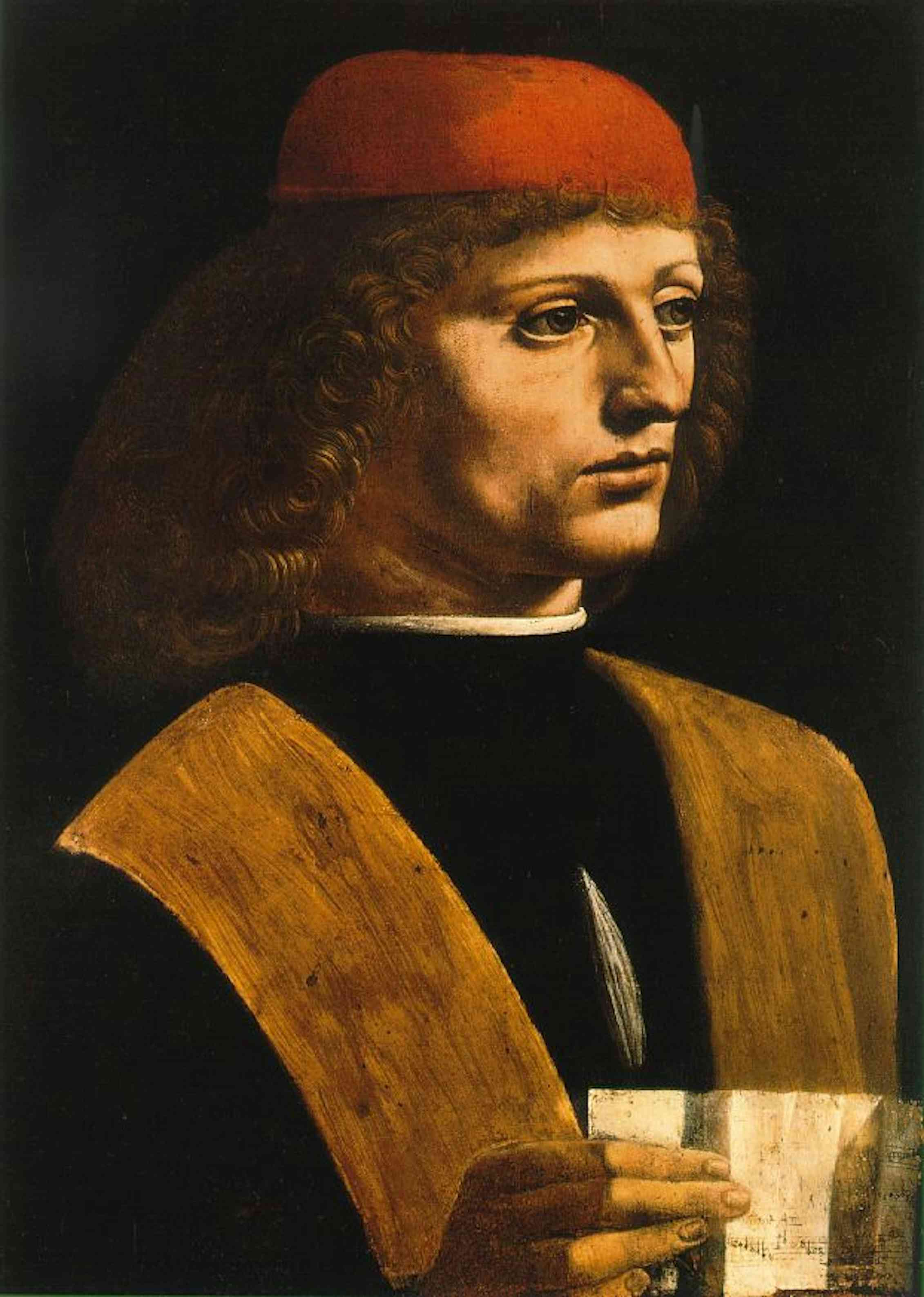 Leonardo da Vinci: portrait of the artist as a musician is slightly off key