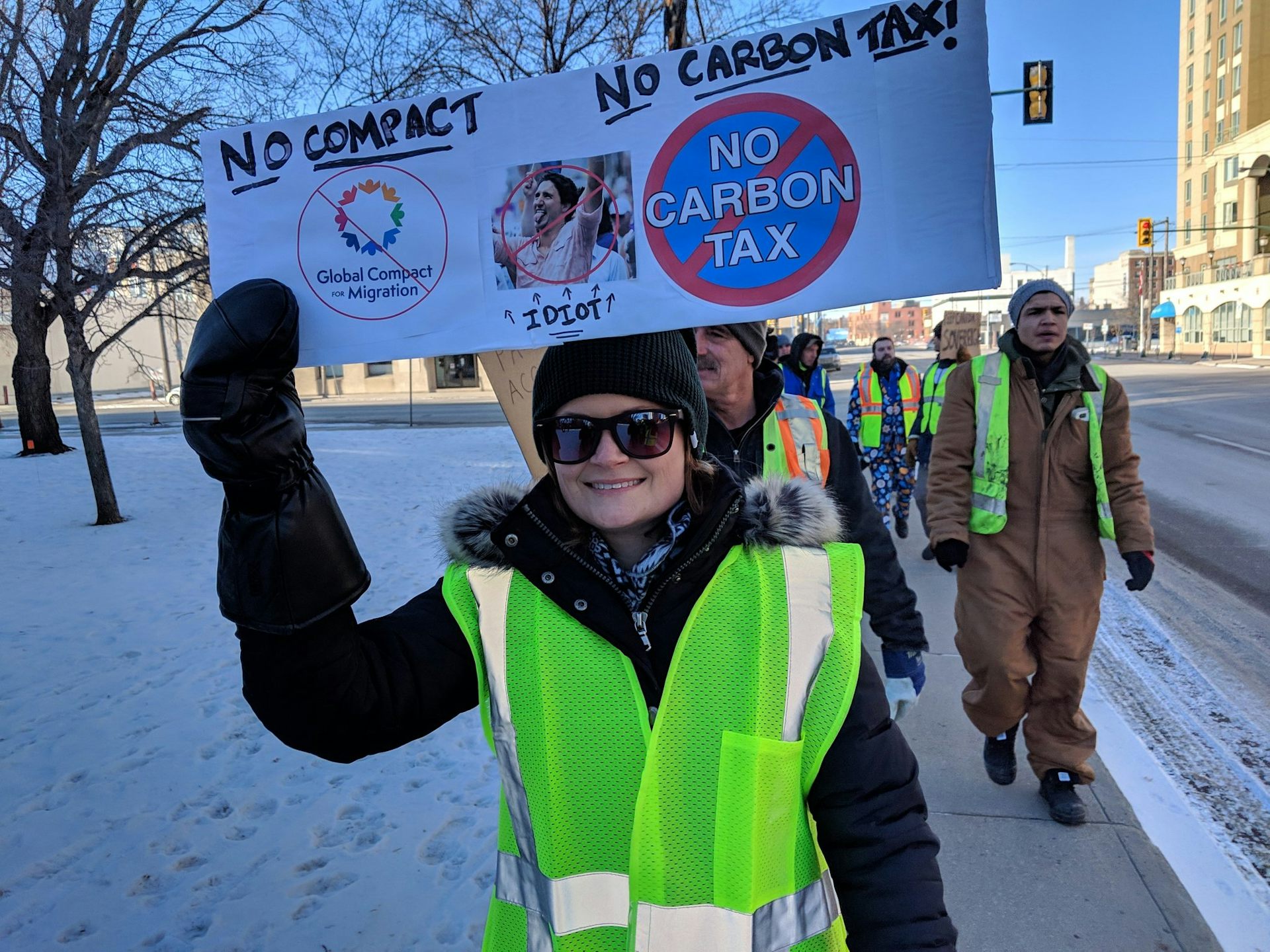 Far right yellow vest extremists threaten Saskatchewan s economy