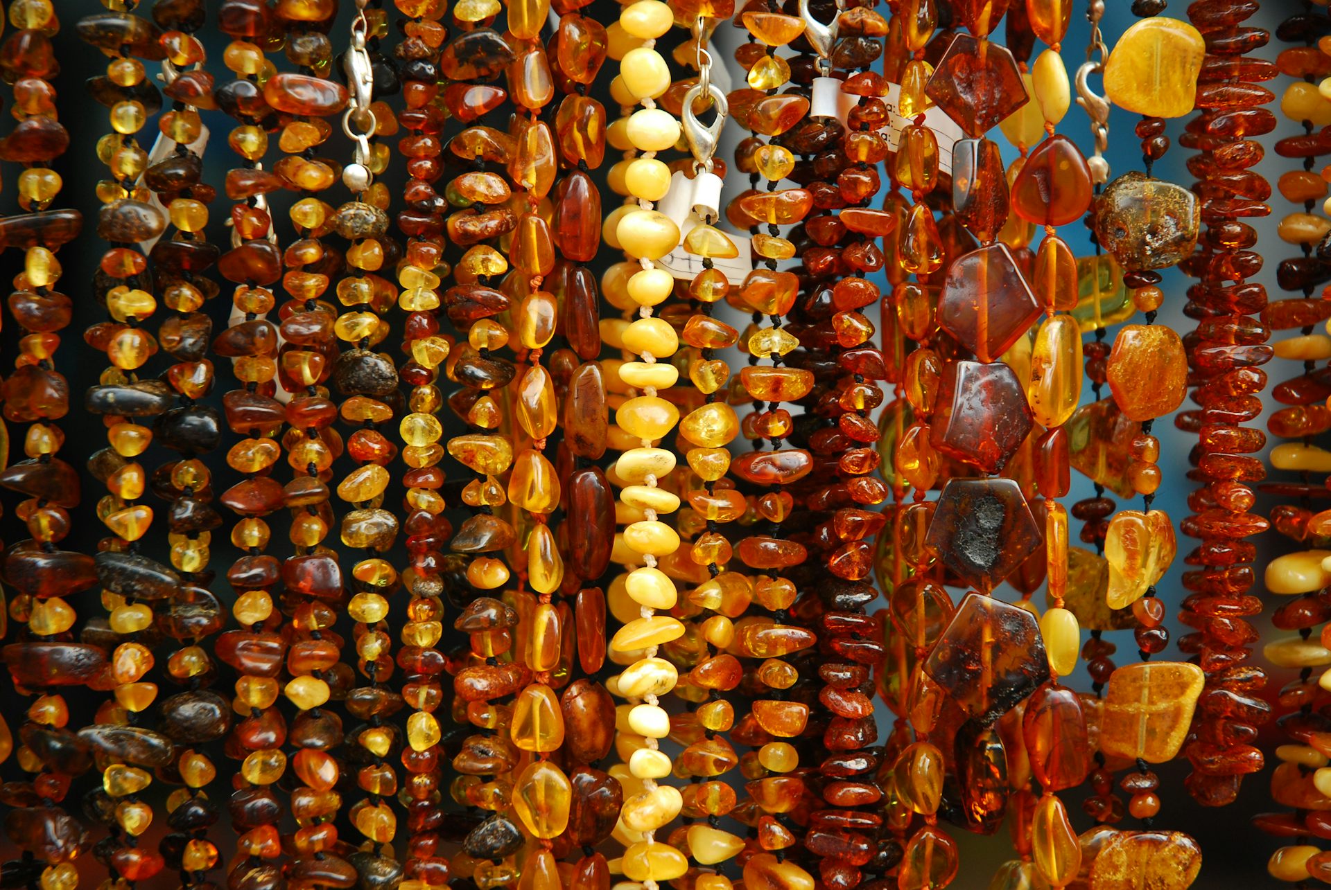 Fake sale amber necklace