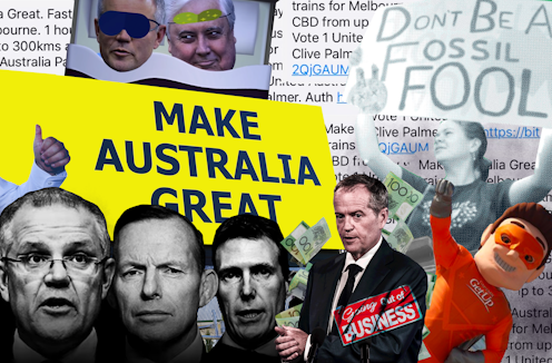 advertising political memes palmer clive campaign election australian liberal traditional coalition alp snapchat prevalent platforms moved away instagram
