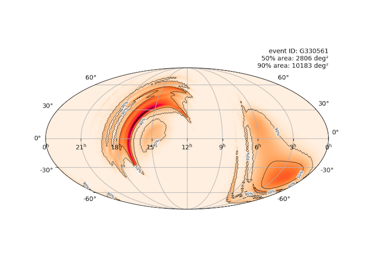 We've detected new gravitational waves, we just don't know where they come from (yet)