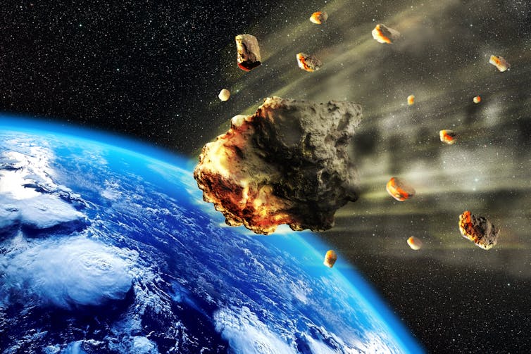 ASTEROID. Asteroids known as ‘S-type’ contain a lot more water than we thought. Oliver Denker/Shuttestock 