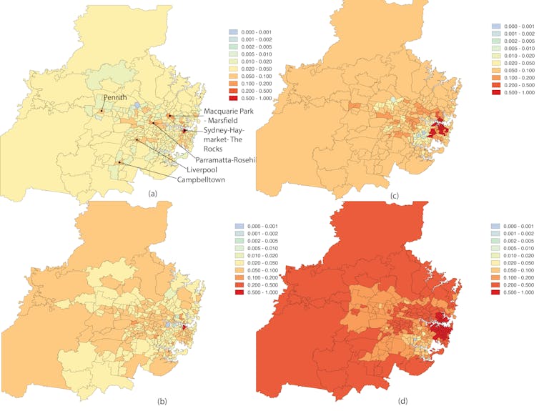 How close is Sydney to the vision of creating three 30-minute cities?