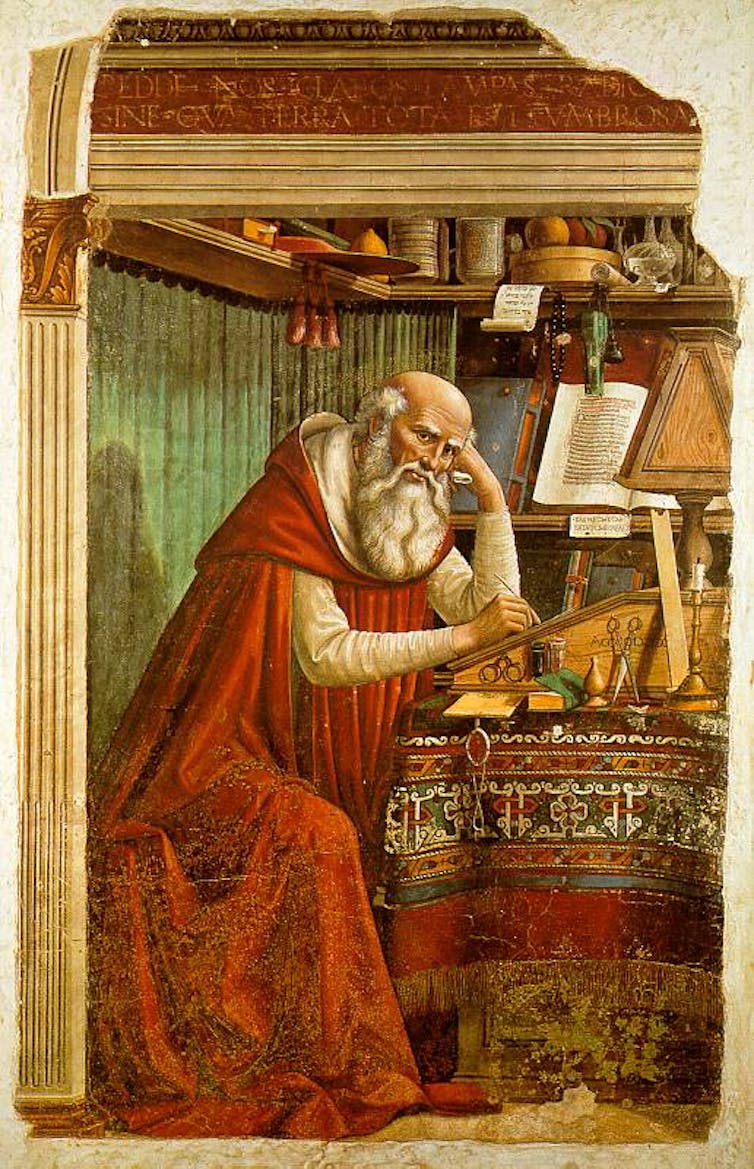 Domenico Ghirlandaio, St Jerome in his Study, 1480