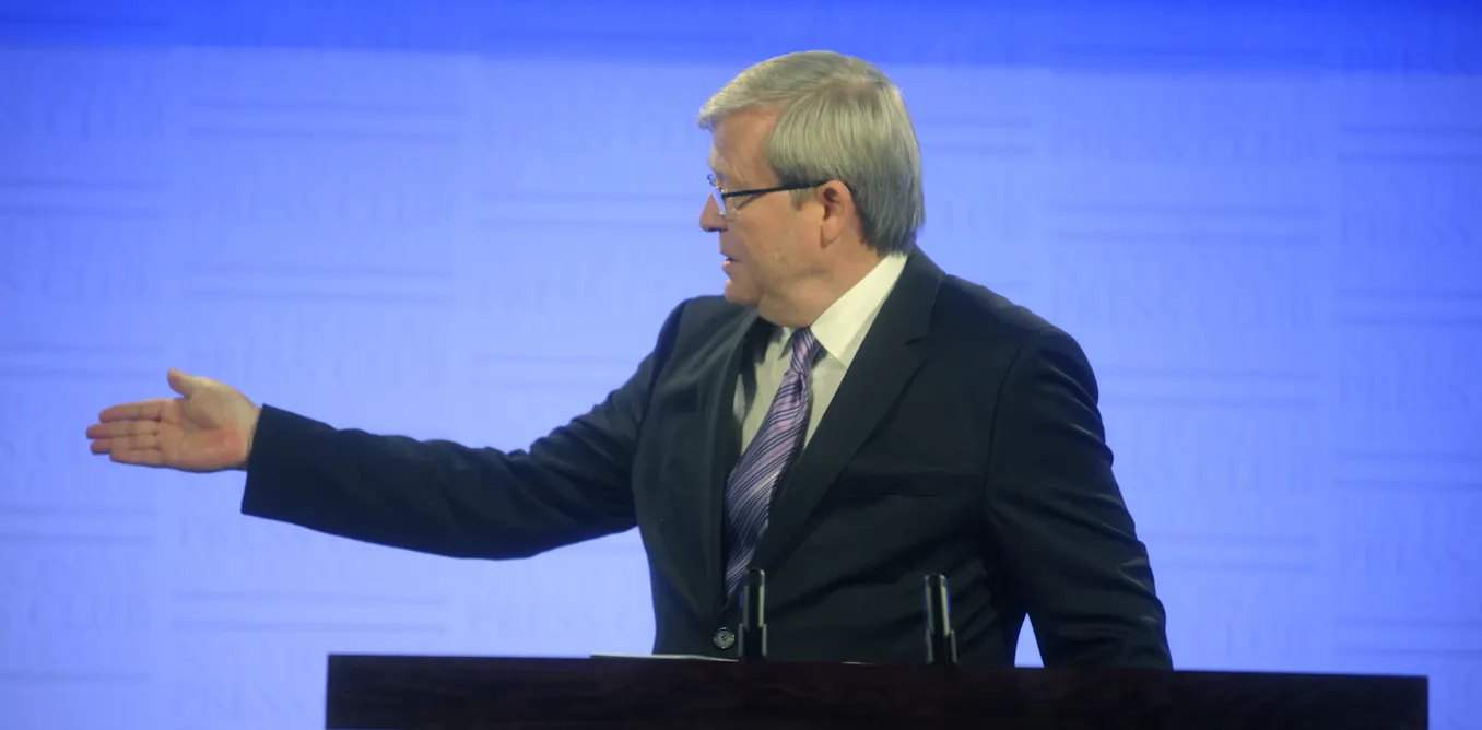Chris Rudd Conference Come join with us to boost productivity, Rudd tells business and unions