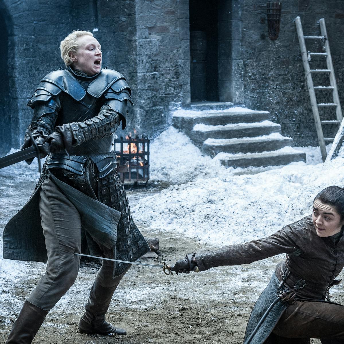 neither arya stark nor brienne of tarth