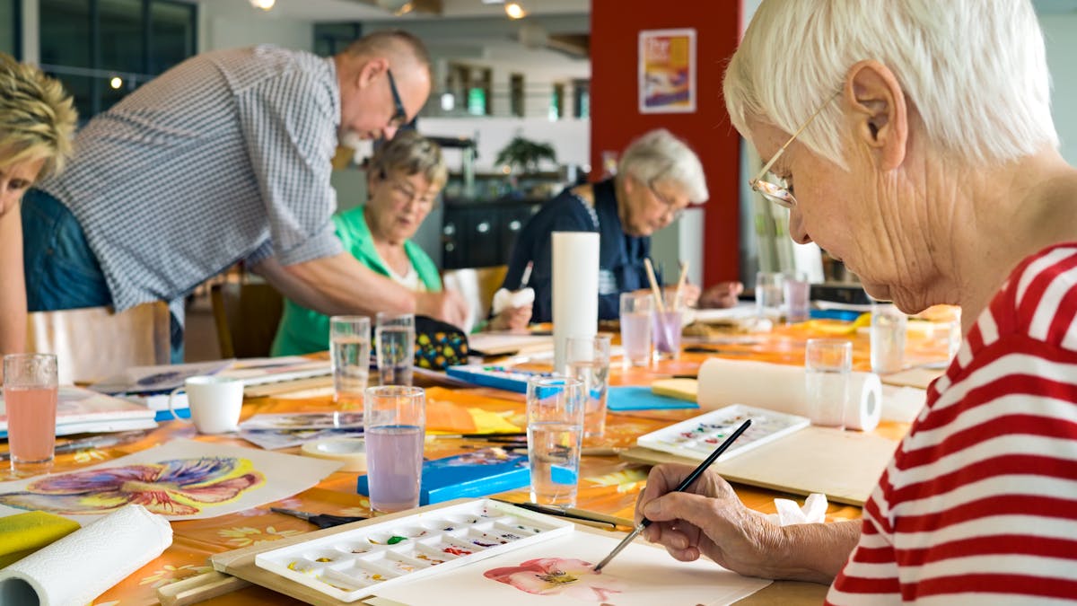 Creative Arts Therapies Can Help People With Dementia Socialise And Express Their Grief