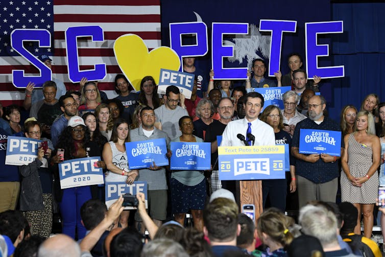 Buttigieg's call for universal public service would mark a big departure from historically small volunteer programs