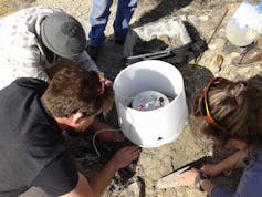 We probed Santorini's volcano with sound to learn what's going on beneath the surface