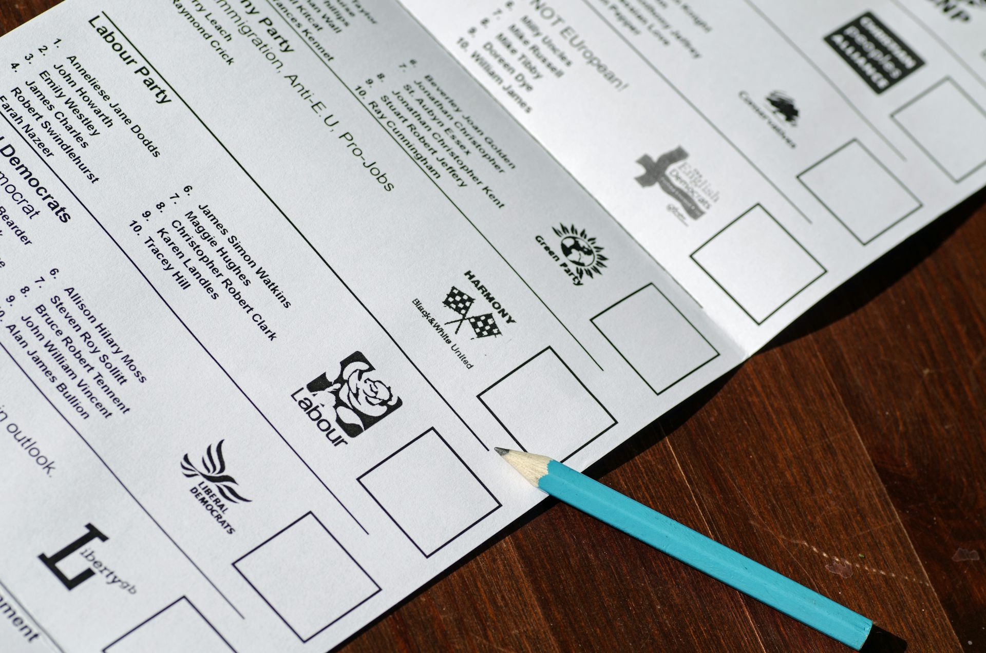 European Elections Guide What S Actually On The Ballot Paper   File 20190512 183083 Fnknv0 