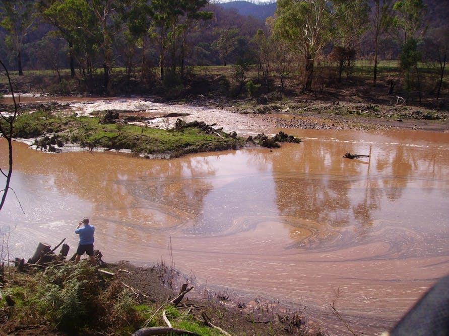 Freak mud flows threaten our water supplies, and climate change is
