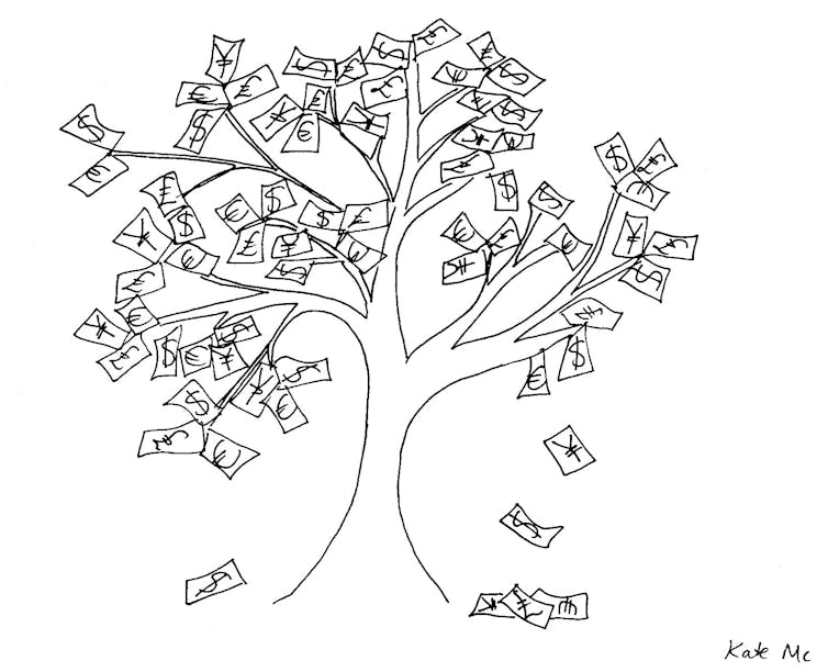 Not the tory press on twitter looking for a magic money tree Not the tory press on twitter looking for a magic money tree