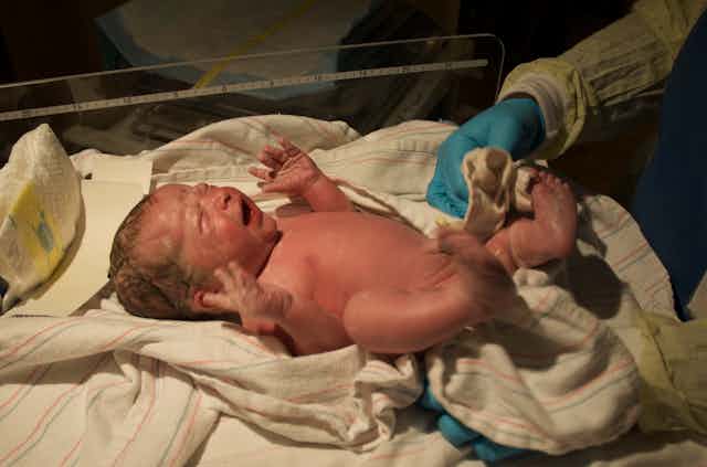 This is what happens to a baby's body during birth