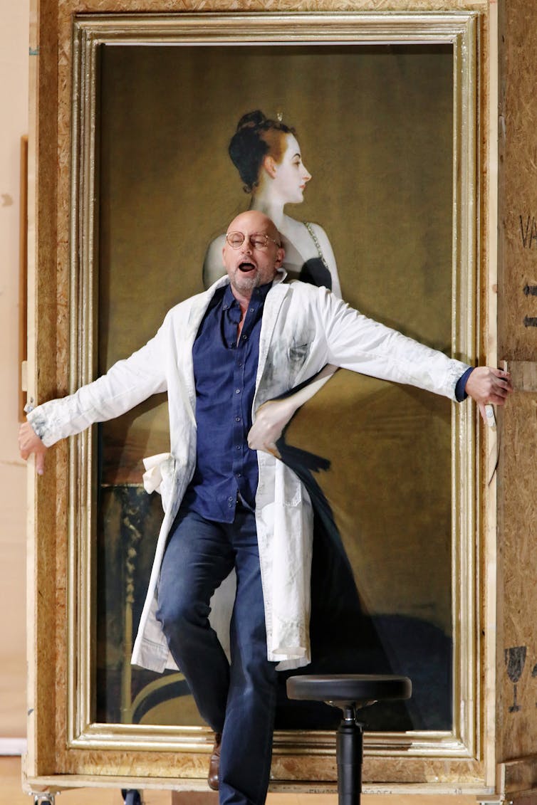 art comes alive in a modern twist on Rossini's Il Viaggio a Reims