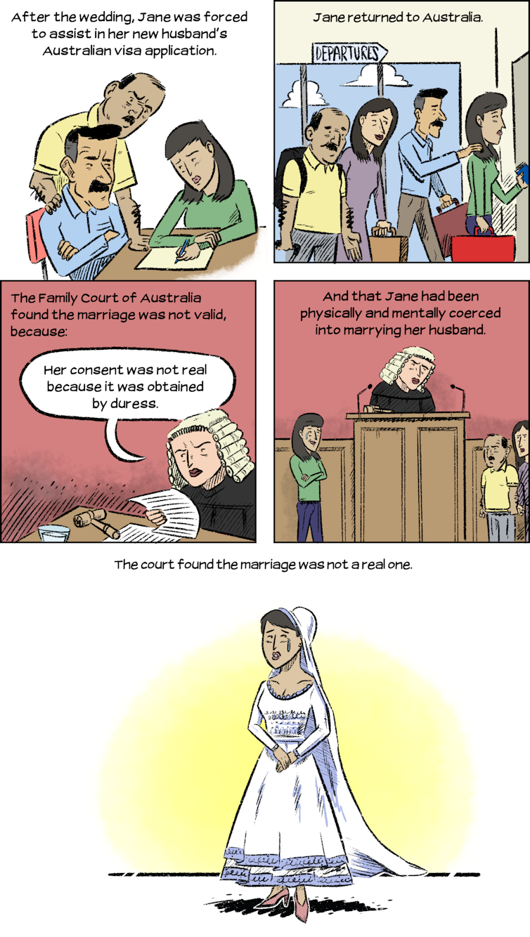 Human trafficking and slavery still happen in Australia. This comic explains how