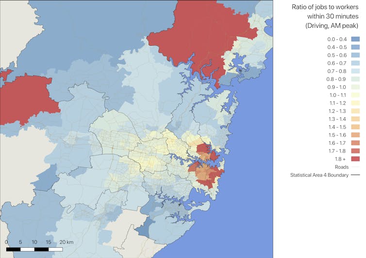 Access across Australia: mapping 30-minute cities, how do our capitals compare?