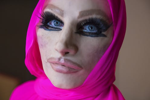 An intimate, arresting exhibition highlights the hard work of living queer