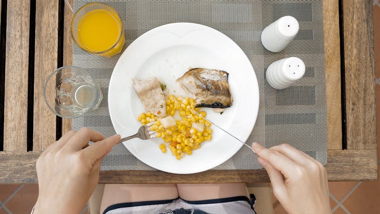 A small meal is usually consumed on fasting days. Kyrylo Glivin/Shutterstock