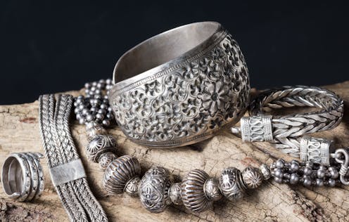 Silver makes beautiful bling but it's also good for keeping the bacterial bugs away