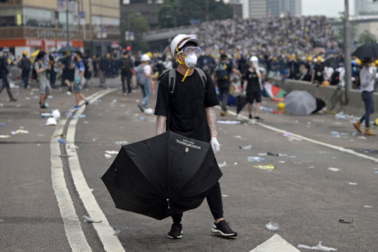 How a cyber attack hampered Hong Kong protesters