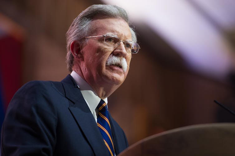 Hardline neoconservative John Bolton