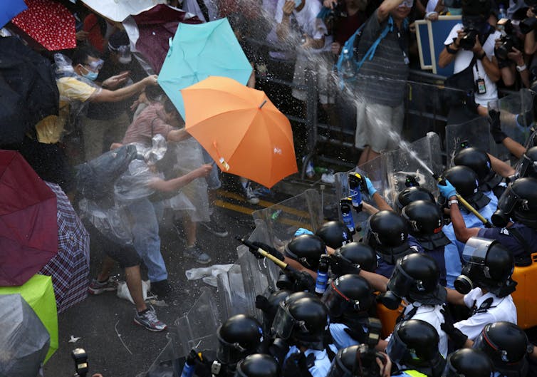 Hong Kong protests continue as China asserts more control over the island territory