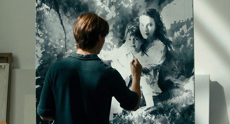 In Never Look Away we finally have a painter biopic offering insight into the creative process