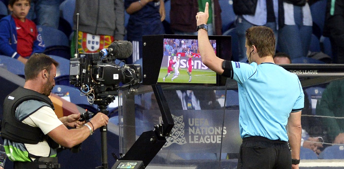 Video Assistant Referee in football, as in war, sometimes