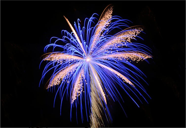 Red, white but rarely blue - the science of fireworks colors, explained