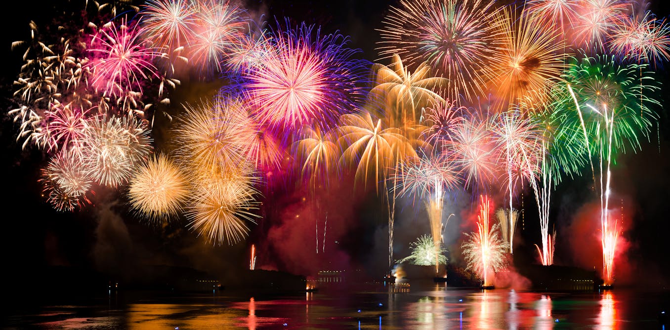 Red, white but rarely blue – the science of fireworks colors, explained