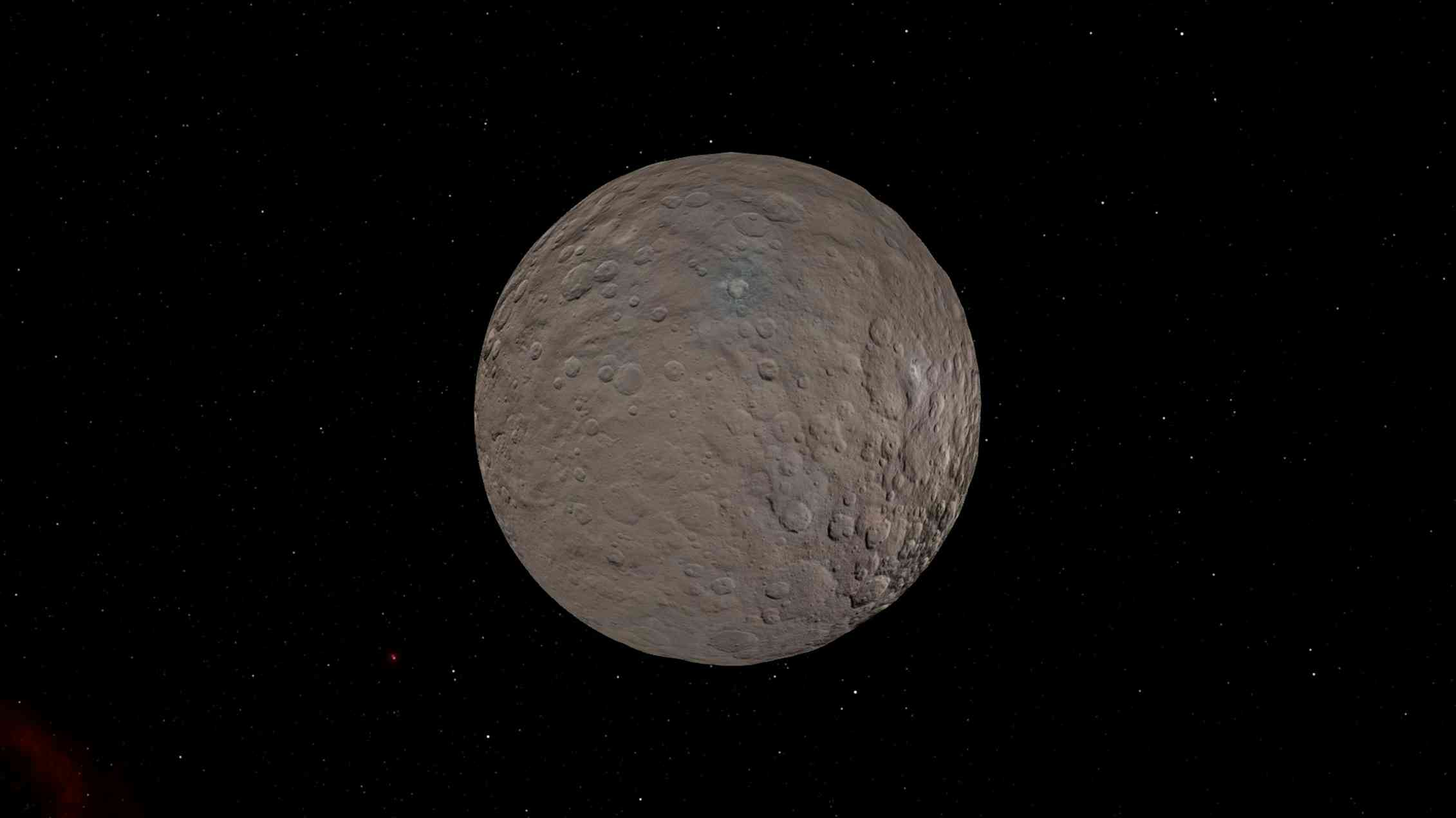 Dwarf planet 'Snow White' went from a water world to a frozen wasteland