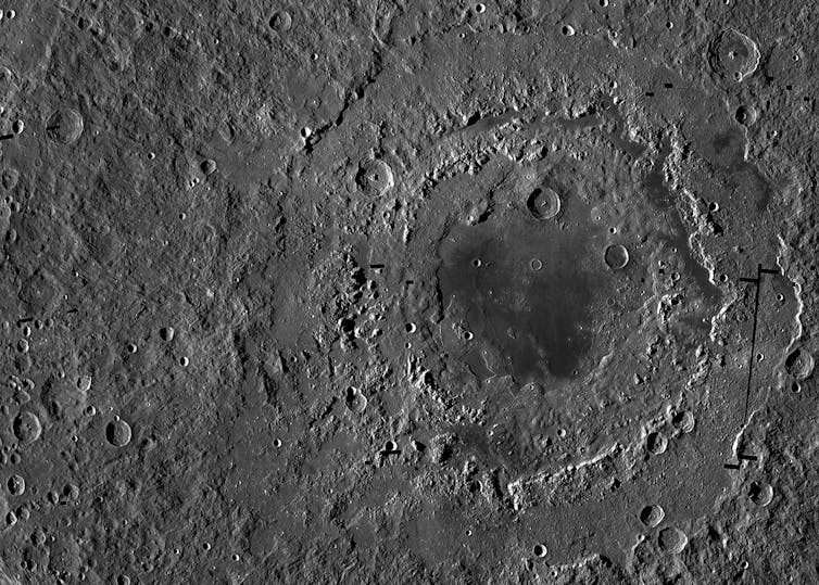 Why the Moon is such a cratered place