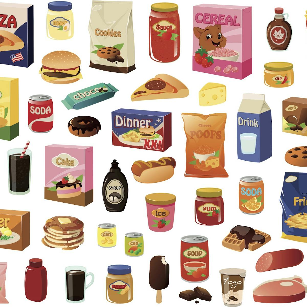 processed food examples terapia giardia gatto