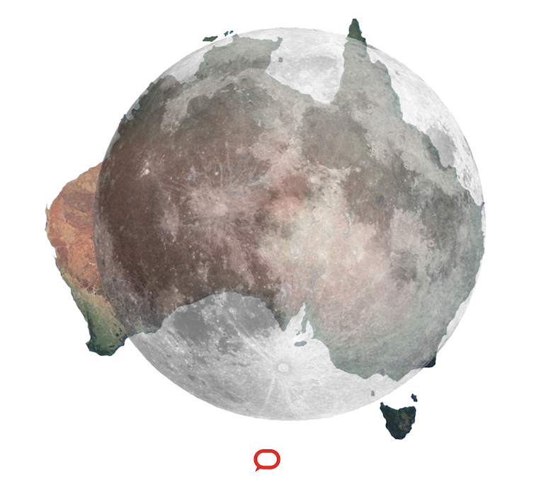 How big is the Moon? Let me compare