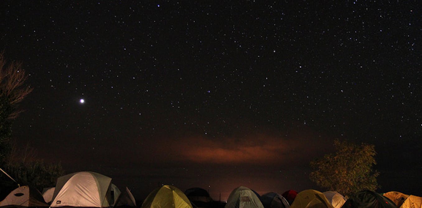 How a week of camping resets the body clock