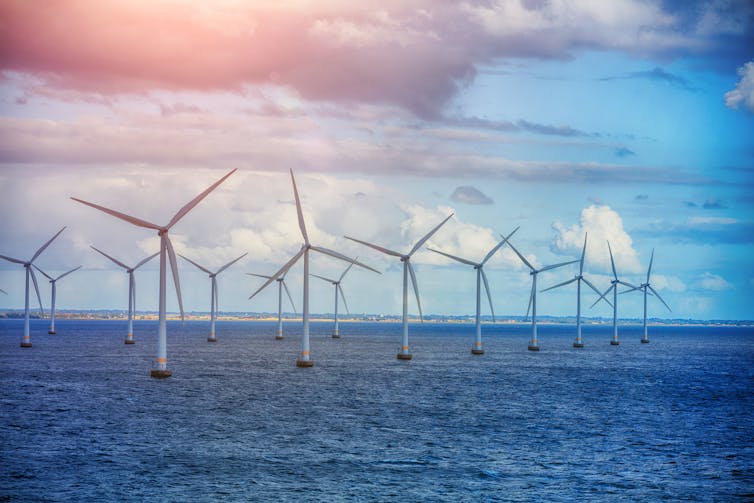 offshore wind turbines