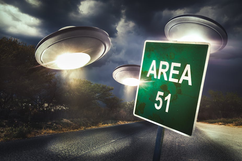 Yes, I'm searching for aliens – and no, I won't be going to Area 51 to look for them