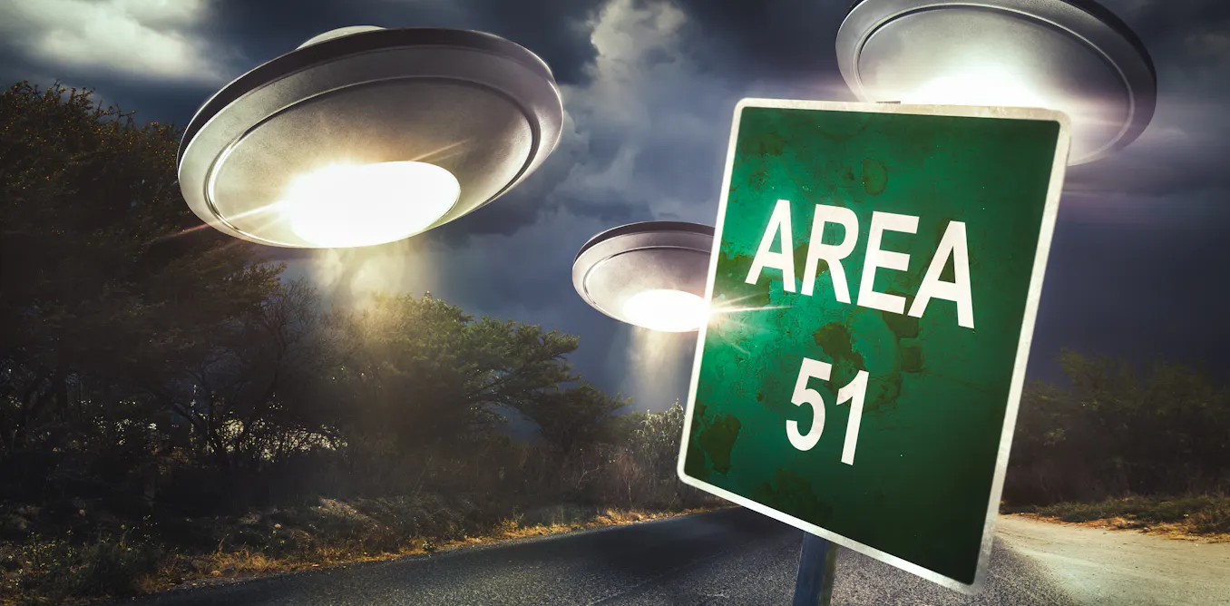 Yes, I'm searching for aliens – and no, I won't be going to Area 51 to look for them