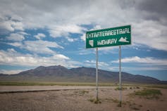 Yes, I'm searching for aliens – and no, I won't be going to Area 51 to look for them