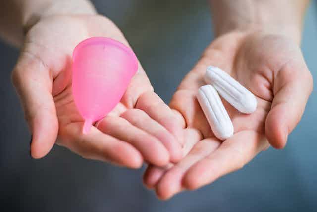 Menstrual cups tampons – they compare